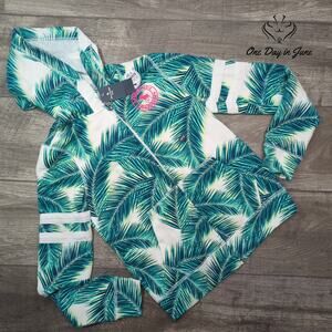 Abercrombie & Fitch Palm Leaf Hoodie Size 13/14